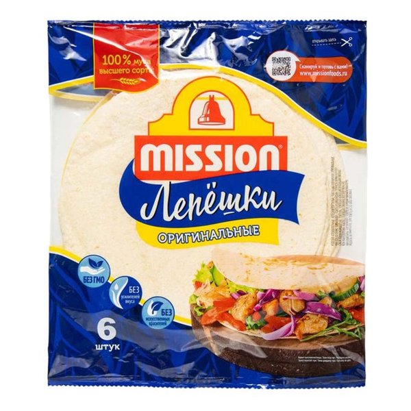 Лепешки Оригинал 6лист. 250гр