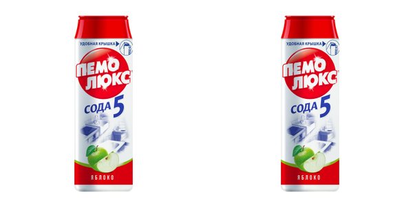 Чистящий порошок Пемолюкс Яблоко 480г*16, шт