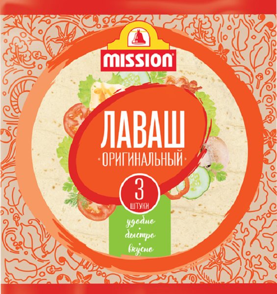 Лаваш Оригинал 3лист 270гр Mission