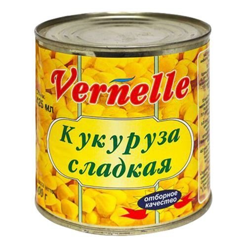 Кукуруза слад."Вернет" 425мл 1*12 ж/б, шт