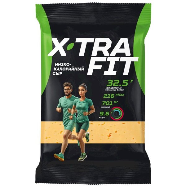 Экстра Фит сыр  20% брусок 180гр 1*10шт (Еланский СК, ТМ X-TRA FIT), шт