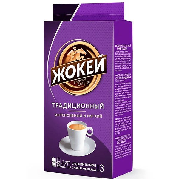 Жокей Традиционный 450гр молотый 1/12