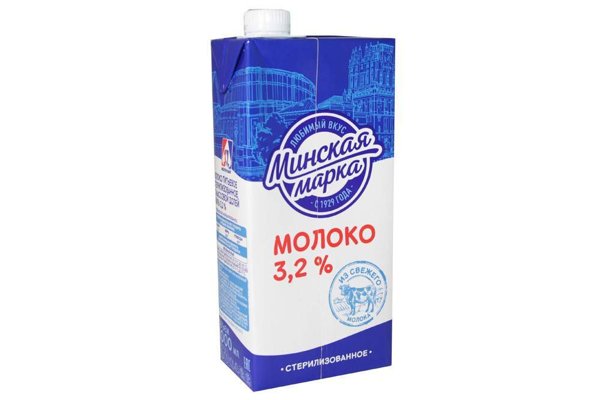Минская марка Молоко стер. 2,5% фибропак 1л 1/12