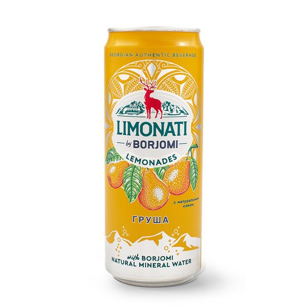 нап. "Боржоми" 0,5л Груша СТ *12 , шт