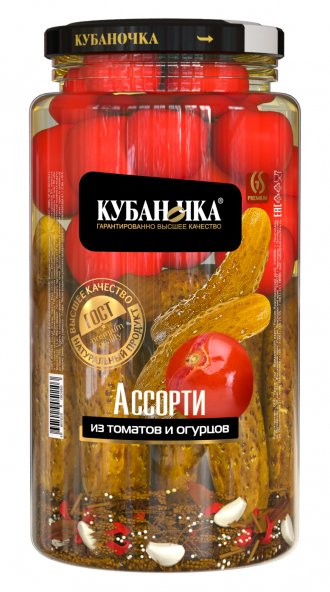Ассорти Кубаночка 720г 1/8