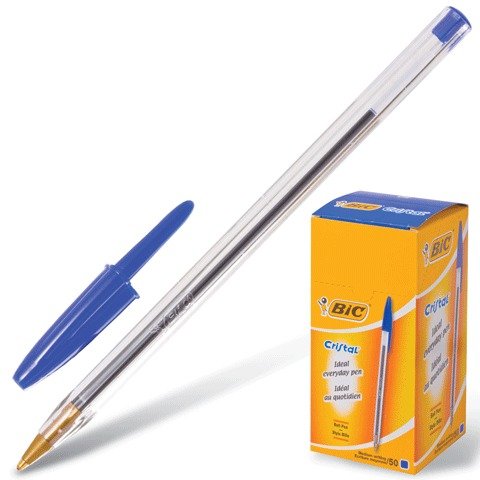 Ручка BIC КристалСин 0,32мм 4шт *10/10 (1019), шт