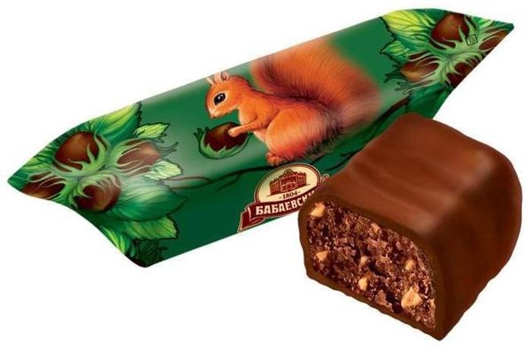 Конф "Бабаевская Белочка" 200г *10