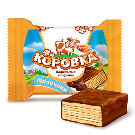 Конф "Коровка" ваф молочная 2кг бк2