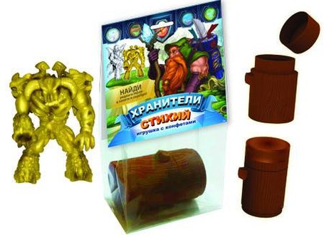 Smart Sweets хранители стихий игр.с конфетами 14,5гр*20шт, шт