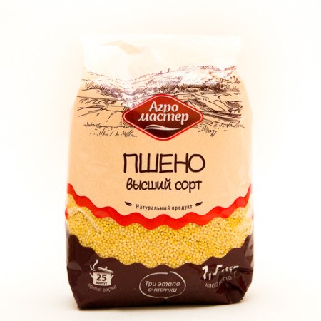 Крупа Пшено 1,5кг 1/8 Агро-Мастер