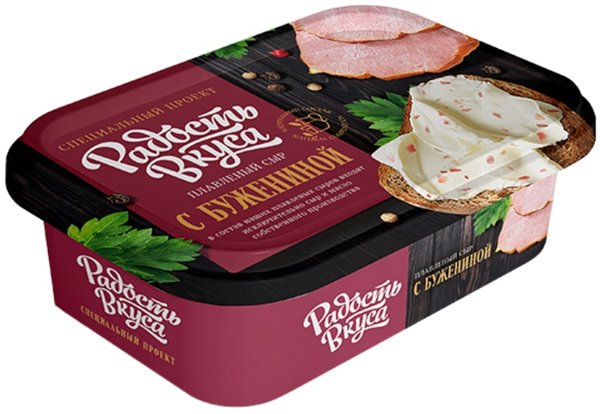 Плавленый сыр Шоколадный брауни 30% 180гр Радость вкуса 1*12шт, шт