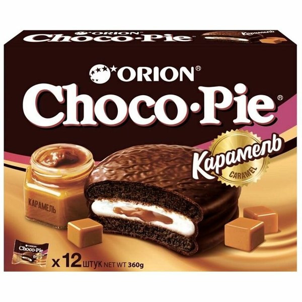 Чоко Пай ДАРК КАРАМЕЛЬ ОРИОН №12 1/8