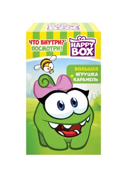 Happy box Ам Ням жев.конфеты мини.с игр.15гр*12шт/8, шт