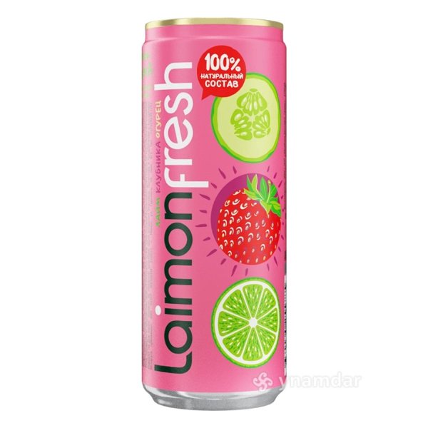Нап.ПЭТ Лаймон фрэш Клубника/Огурец/Лайм 0,5*12, шт